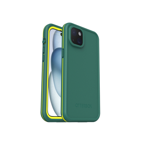 OtterBox Fre MagSafe Case Cover for iPhone 15 Plus - Pine Green