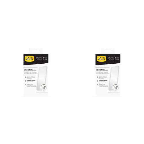 2PK OtterBox Glass Screen Protector For Apple iPhone 16 Pro - Clear