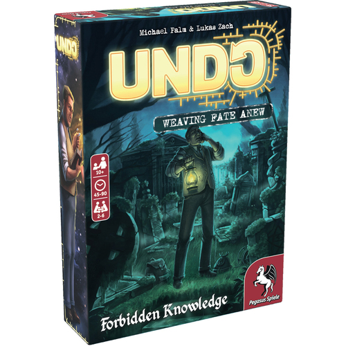 Pegasus Spiele UNDO Forbidden Knowledge Tabletop Party Board Game