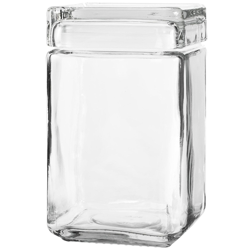 Anchor Hocking 1.4L Stackable Glass Jar w/ Lid - Clear