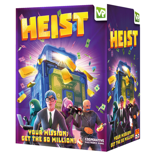 VR Games Heist Electronic Cooperative Game 2-4 Players 7y+