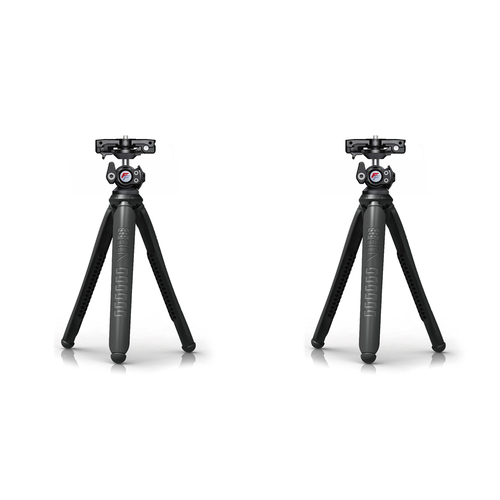 2PK FireFly YogaPod Flexible Tripod For Smartphone/Camera 30x7.5cm - Black