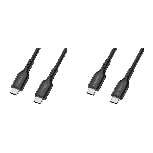 2PK OtterBox Standard Charging Cable USB-C/USB-PD 2m - Black