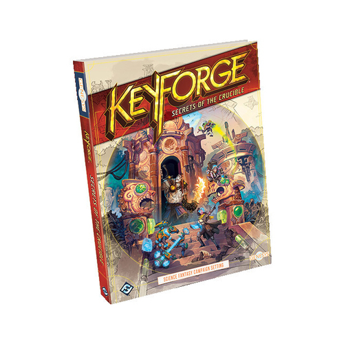 Fantasy Flight Game Keyforge Genesys Secret of the Crucible Guide Book