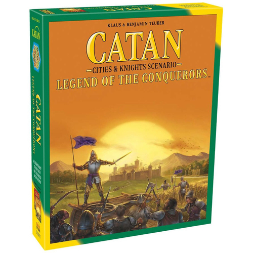 Catan Studio Cities & Knights Scenario Legend of the Conquerors Board Game