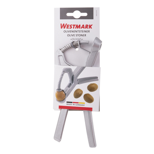 Westmark Olivus Aluminium Handheld Olive Stoner - Silver