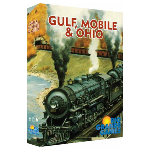 Rio Grande Gulf, Mobile and Ohio Tabletop Party Board Game