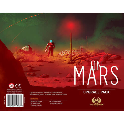 Eagle Gryphon Games On Mars Board Game Upgrade Pack 14y+