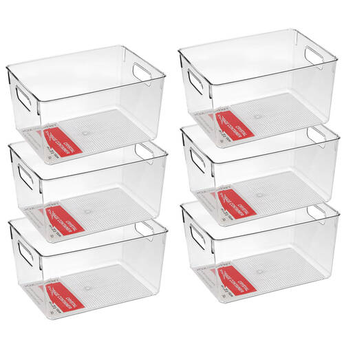 6PK Boxsweden Crystal Storage Container - Large