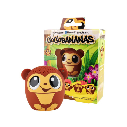 You Monkey My Audio Pet Mini Bluetooth Speaker Monkey Gogobananas