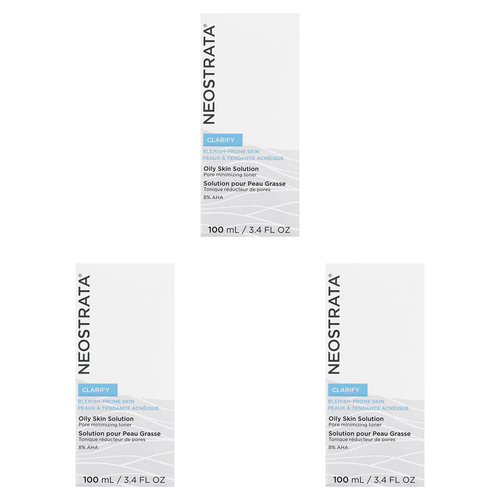 3PK Neostrata 100ml Oily Blemish-Prone Skin Solution Clarify