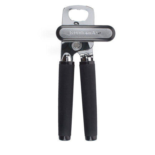 KitchenAid Stainless Steel Can Opener 21x9cm - Black