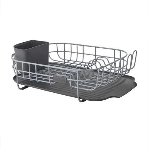 KitchenAid Stainless Steel Dish Drying Rack 44x32cm - Grey