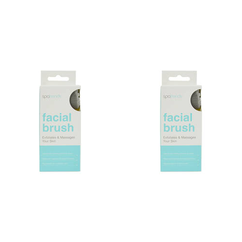 2PK Annabel Trends Spa Trends Facial Brush Unisex - White