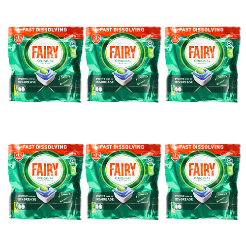 84pc Fairy Original All In One Dishwasher Capsules/Tablet Pack