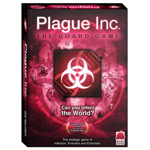 Ndemic Creations Plague Inc the Board Game Strategic Play 14y+