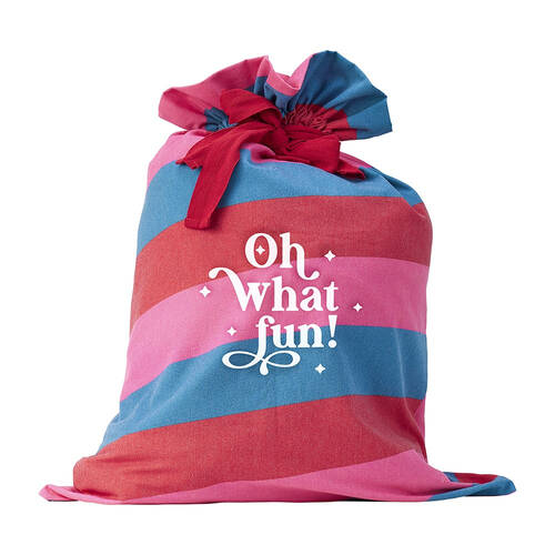 Annabel Trends Santa Sack Gift Bag 74x55cm - Oh What Fun