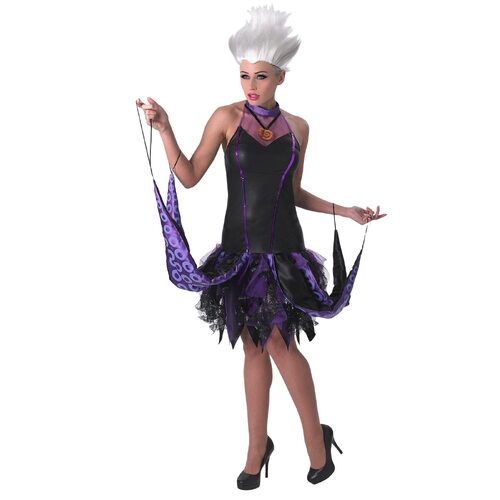 Disney Ursula Deluxe Adult Womens Dress Up Costume - Size L