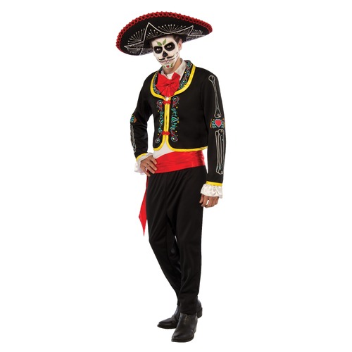 Rubies Day Of The Dead Senor Dress Up Costume - Size Standard