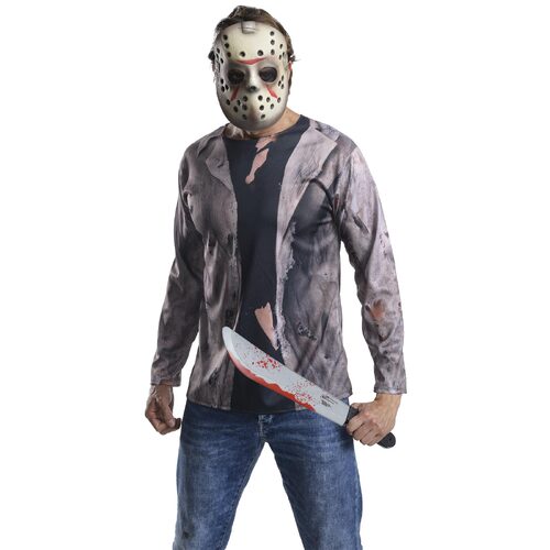 Marvel Jason Deluxe Mens Dress Up Costume - Size L