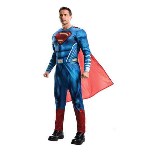 Rubies Superman Doj Adult Dress Up Costume - Size XL