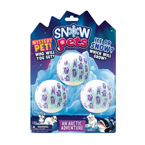 Be Amazing Toys Series-2 Snow Pets Mystery Toy Kids 5y+ Assorted