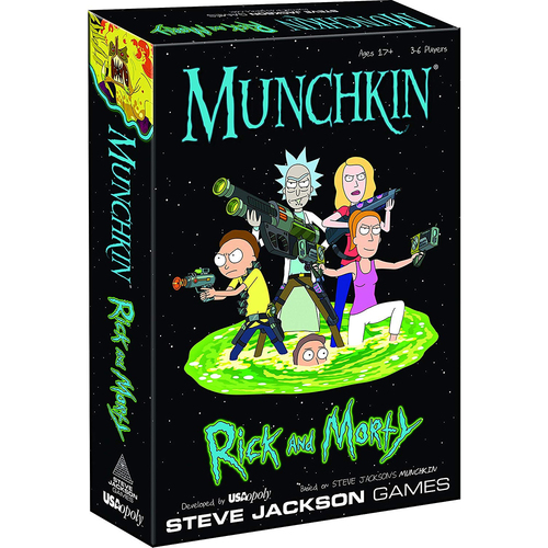 Munchkin Rick and Morty Role Playing Card Game 17y+