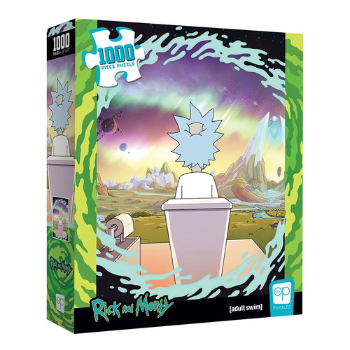 1000pc The Op Rick and Morty Shy Pooper Puzzle 48x69cm