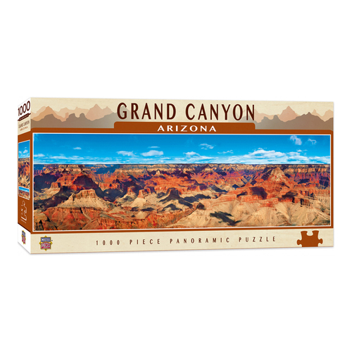 1000pc Masterpieces Puzzle City Panoramic Grand Canyon 33x99cm