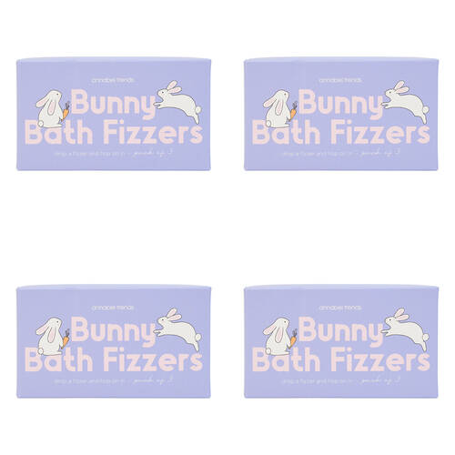 12pc Annabel Trends Kids/Child Easter Bath Fizzers - Bunny Set