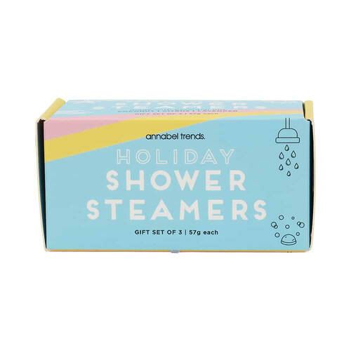 3pc Annabel Trends Holiday Shower Steamers Gift Box Set - Holiday