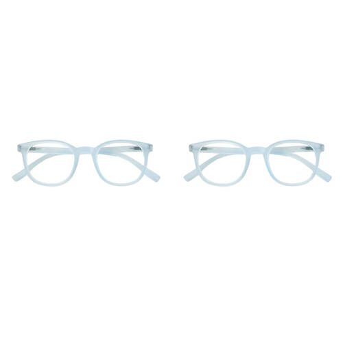 2PK Annabel Trends iSee Reader Eyewear Glasses 14x3cm Kirra +1.5 - Ice Blue