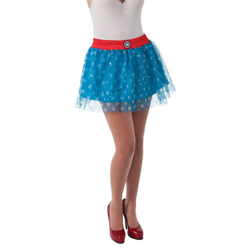 DC Comic Marvel American Dream Avengers Skirt Women Dress Up Costume - Size Standard