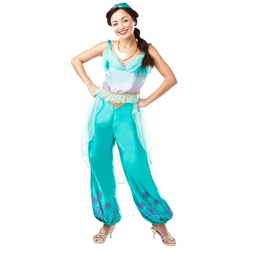 Marvel Jasmine Deluxe Womens Dress Up Costume - Size M