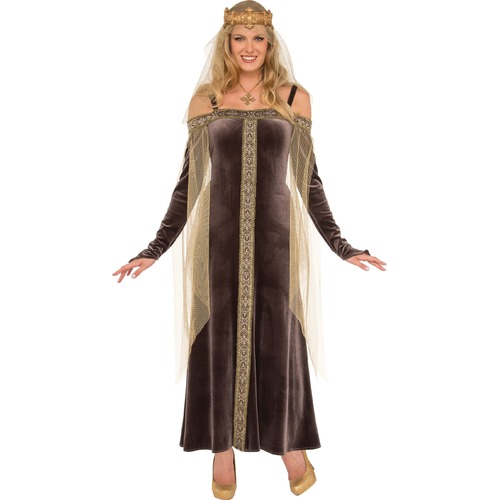 Rubies Medieval Queen Back In TIme Women's Dress Up Costume - Size Std