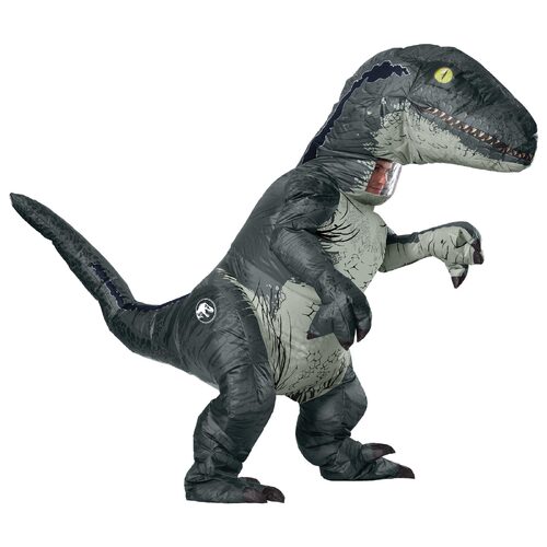 Rubies Velociraptor Blue Inflatable Dress Up Costume Size STD