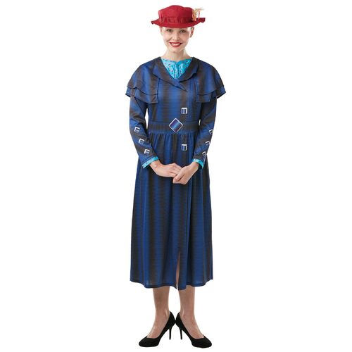 Disney Mary Poppins Returns Deluxe Womens Dress Up Costume - Size L