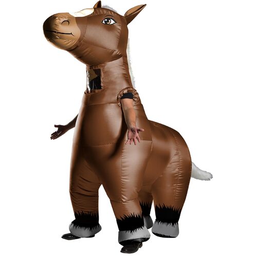 Rubies Mr Horsey Inflatable Horse Dress Up Costume - Size Std