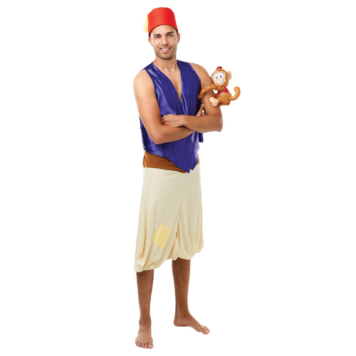 Rubies Aladdin Deluxe Adults Dress Up Costume - Size XL