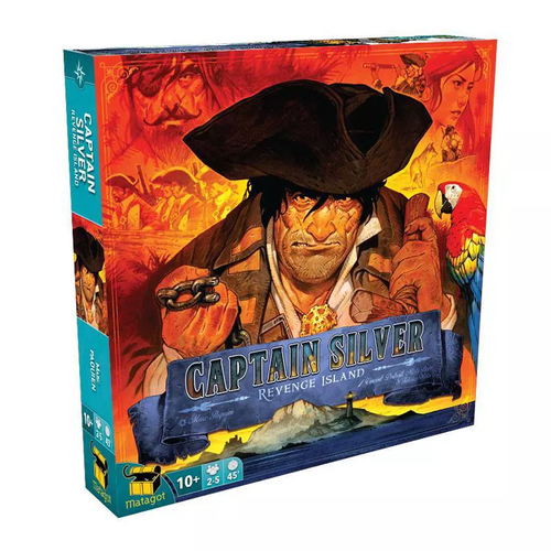 Matagot Treasure Island Captain Silver Revenge Island Tabletop Gaming 10y+