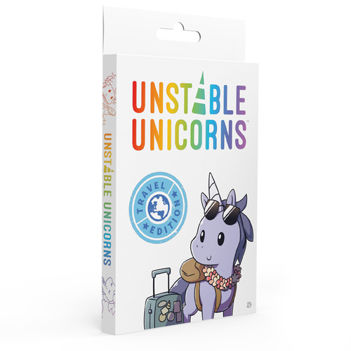 56pc Tee Turtle Unstable Unicorns Travel Edition Card Game 14y+