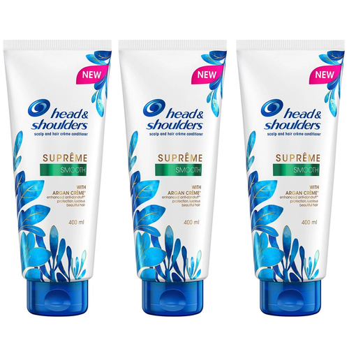 3pc Head & Shoulders Supreme Smooth Anti-Dandruff 400ml Conditioner