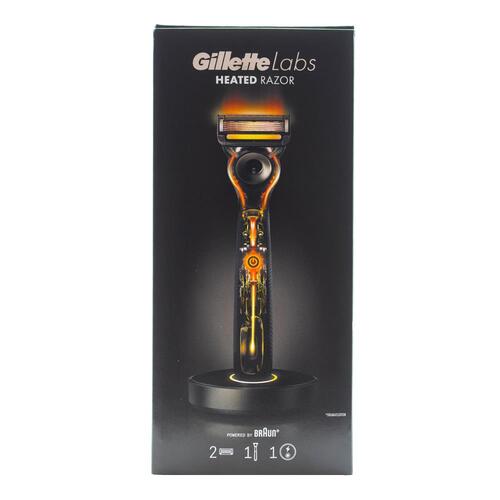 5pc Gillette Labs Heated Mens Facial Razor Starter Kit