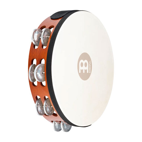 Meinl Percussion Aluminium Jingle African Brown Tambourine