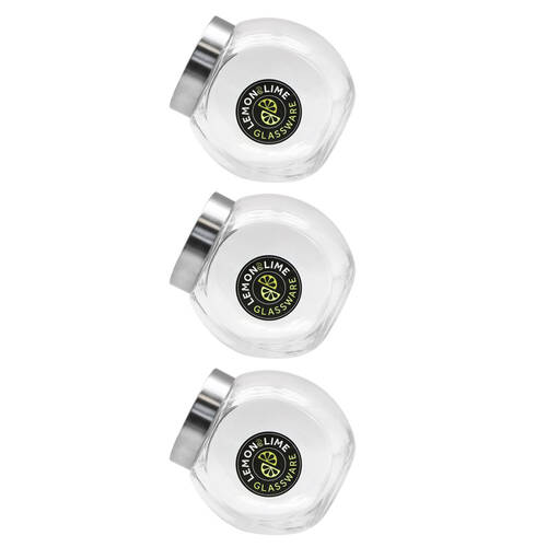 3PK Lemon & Lime 2L Glass Tilt Jar