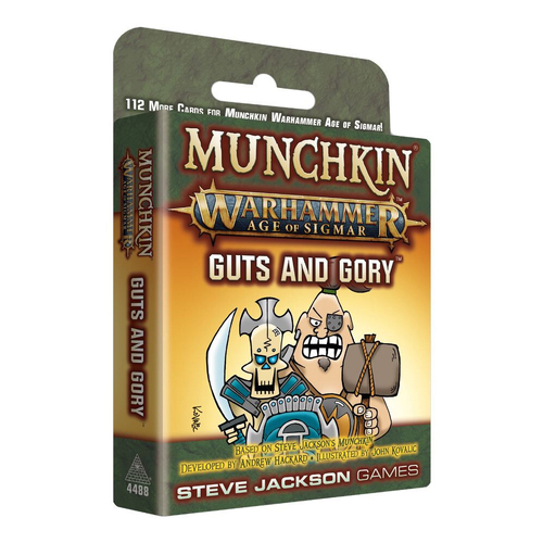 Steve Jackson Games Munchkin Warhammer Guts & Glory Card Game 10y+