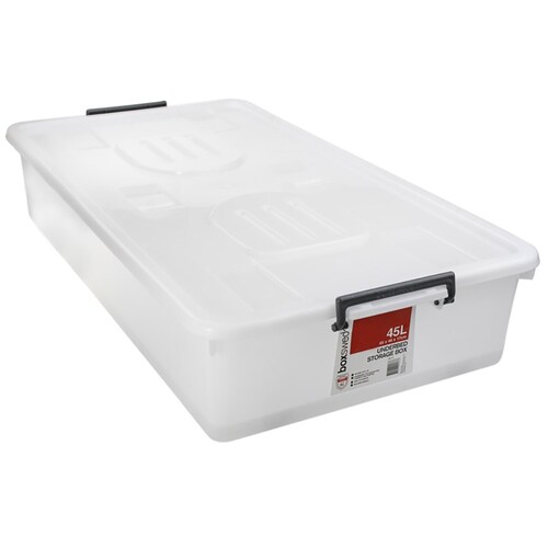 Boxsweden Heavy Duty  Storage Box 45L Underbed 84.5X45.5X16cm