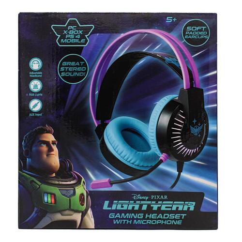 Disney Pixar Lightyear Gaming Headset w/ Microphone For Xbox/PS4/Mobile 5y+