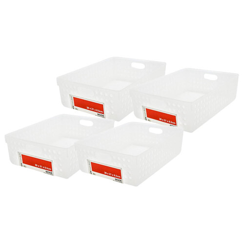 4PK Boxsweden Mode Basket 30X21X8.5cm