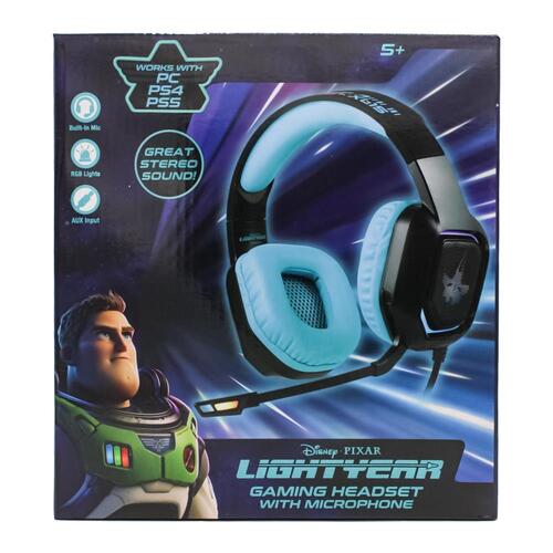 Disney Pixar Lightyear Gaming Headset w/ Microphone For PC/PS4/PS5 5y+